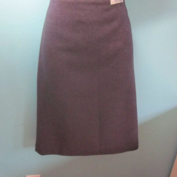 NEW! Vintage Unworn Wool Pendleton Skirt Womens Size 10P Gray & Purple 32" Waist - Picture 12 of 15